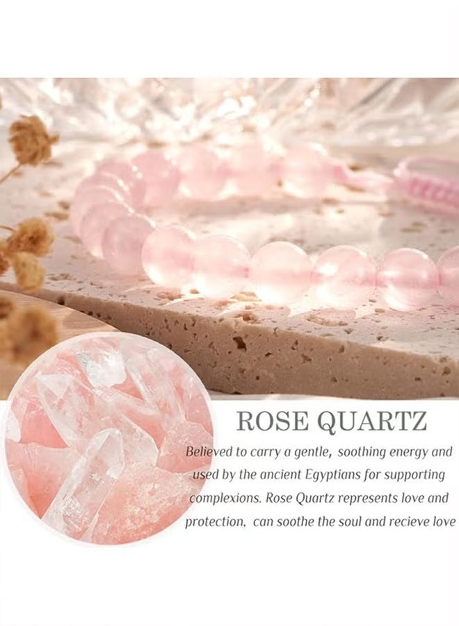 هابي دي سوار من كريستال الروز كوارتز الطبيعي 5-8 ملم - Image 5